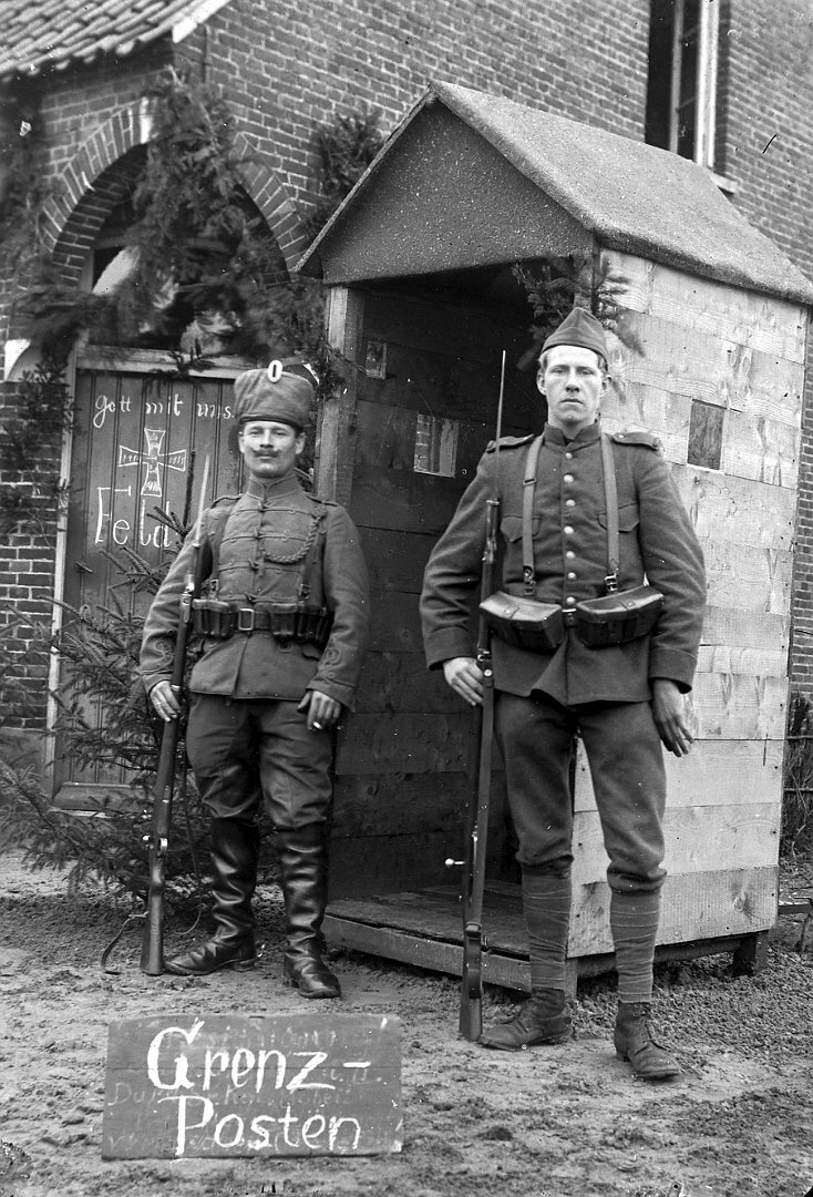 Duitse grensbewaking in niemandsland collectie heemkundekring Essen1