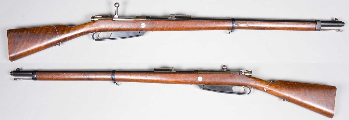 Infanteriegewehr m 1888 Tyskland kaliber 792mm Armémuseum